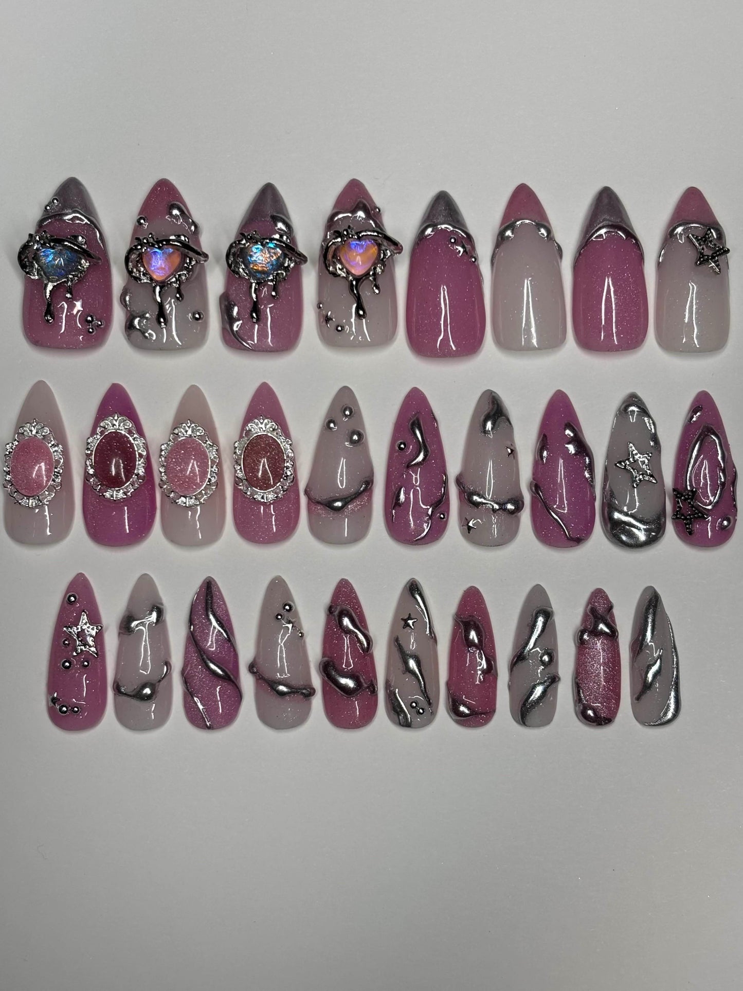 Heart Error - Stiletto Medium